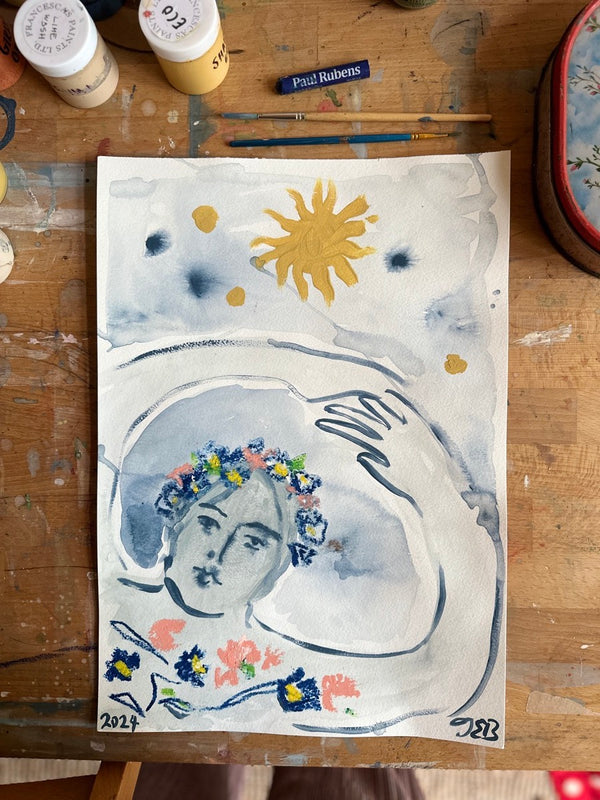 Flower moon Goddess