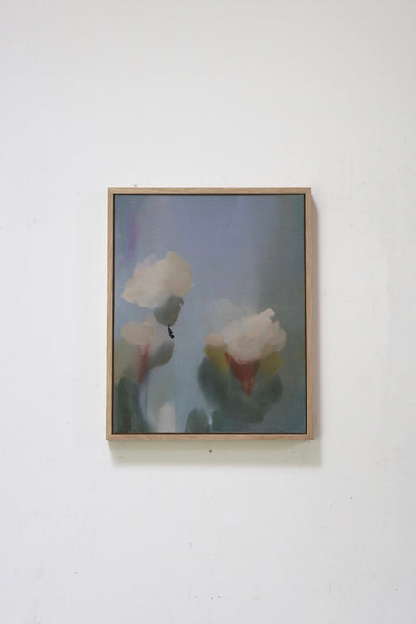 Flowers, Blue II (Framed)