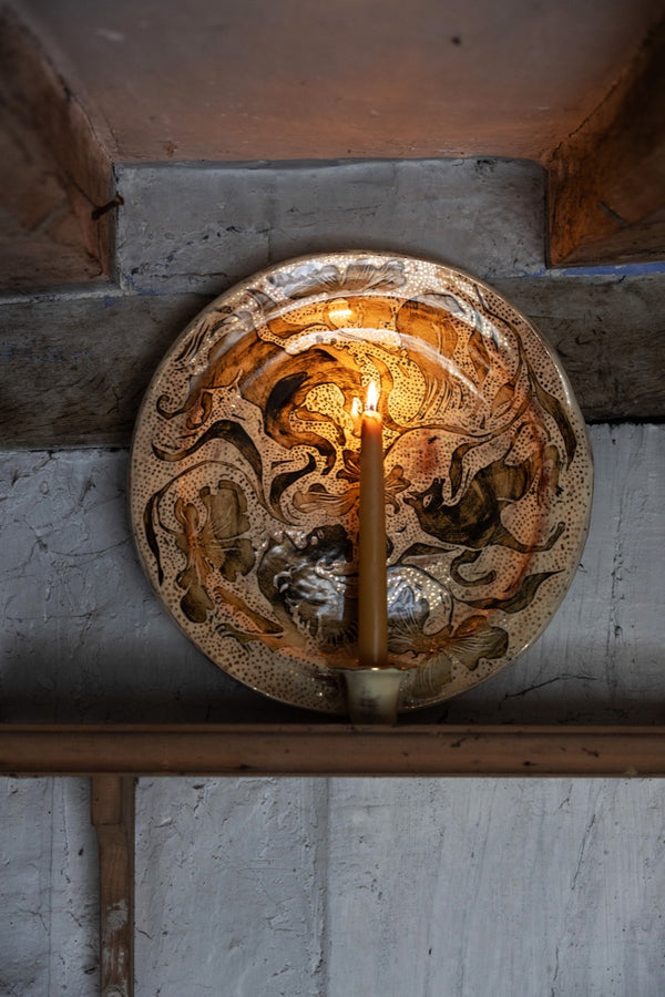 'Beauty and Terror' wall sconce #1
