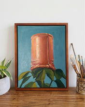 Load image into Gallery viewer, Garden of Forms - Coral Form Above Leaves (Framed)