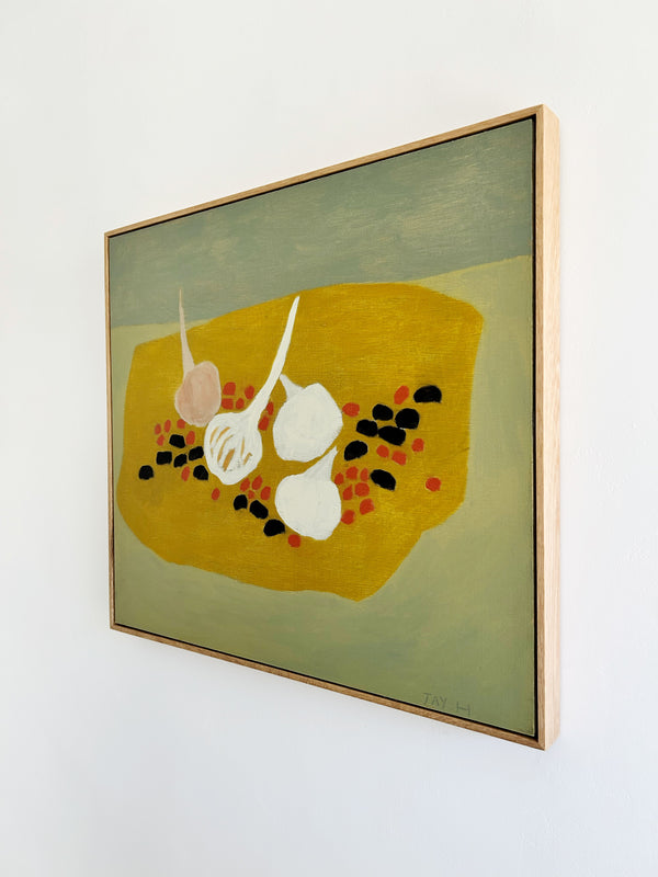 Garlic Platter (Framed)