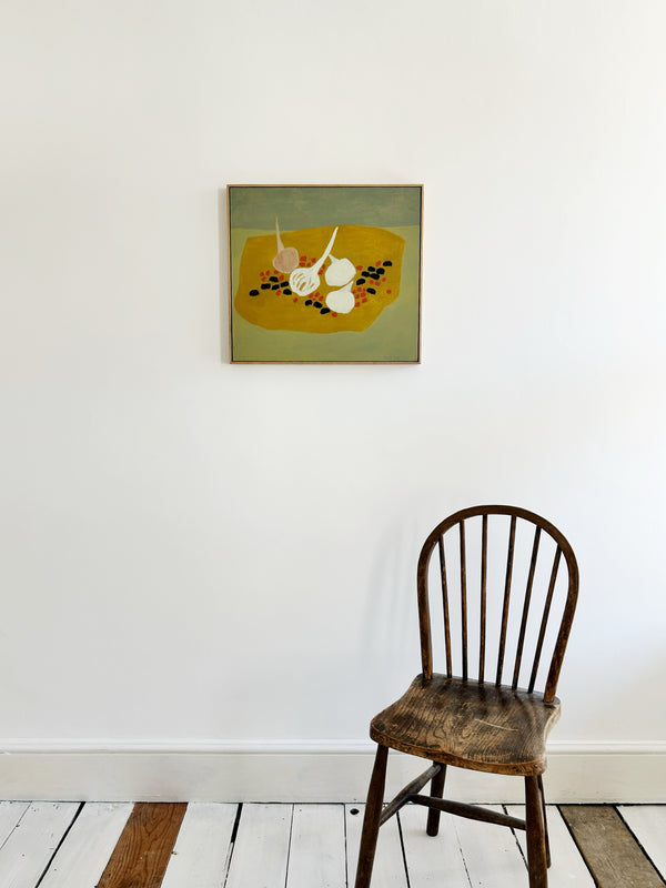 Garlic Platter (Framed)
