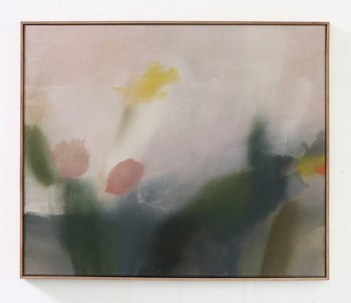 Gathering Flowers (Framed)