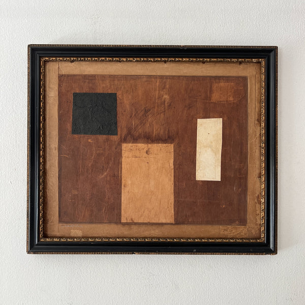 Geometric Composition (Framed)