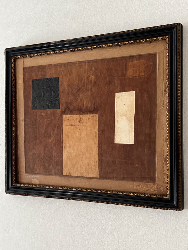 Geometric Composition (Framed)