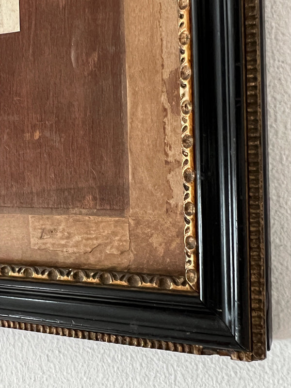 Geometric Composition (Framed)