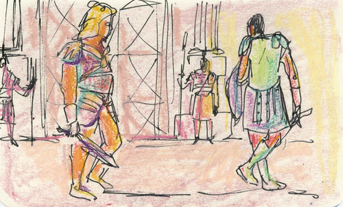 Head Pieces (Framed)