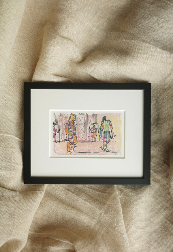 Head Pieces (Framed)