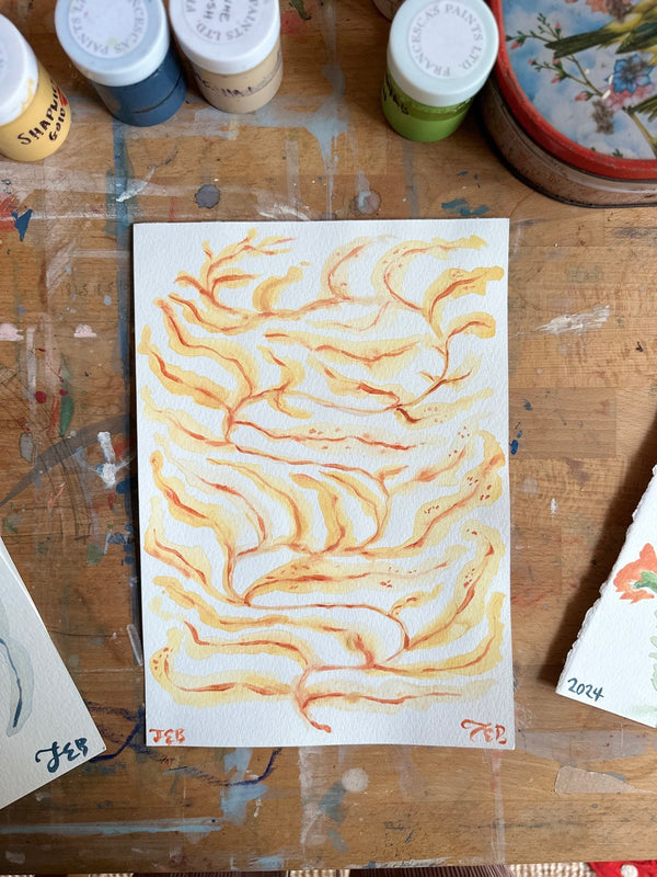 Golden sea fern