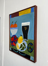 Load image into Gallery viewer, Guinness with padron peppers (Framed)