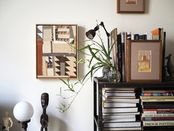 Half Square Triangles (Framed)