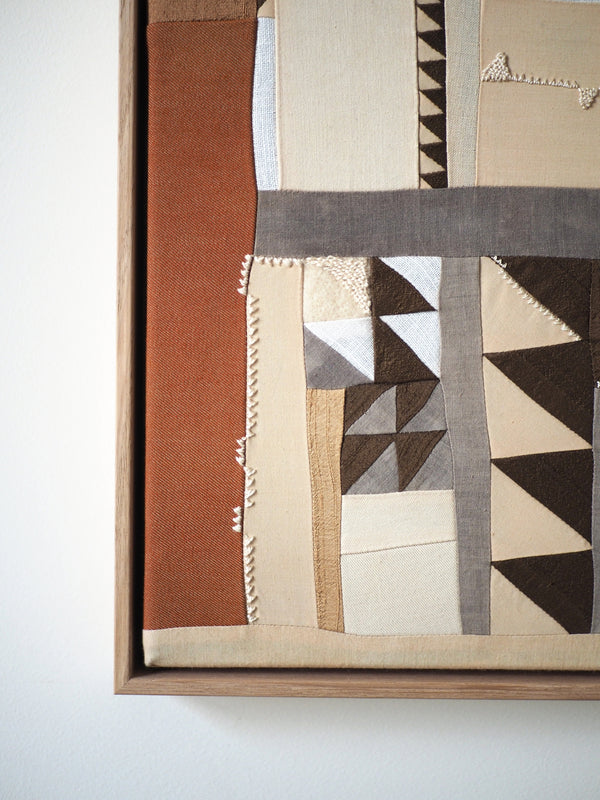 Half Square Triangles (Framed)