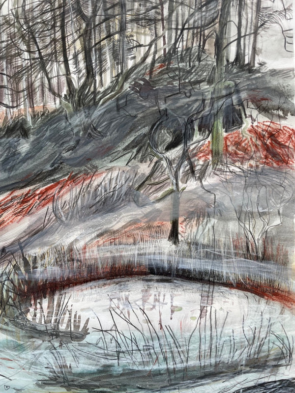 Hafod, December. Triptych