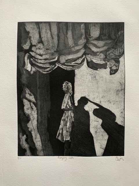 Hanging Silk (Framed)