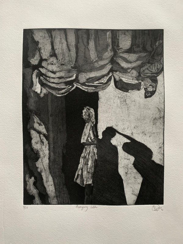Hanging Silk (Framed)