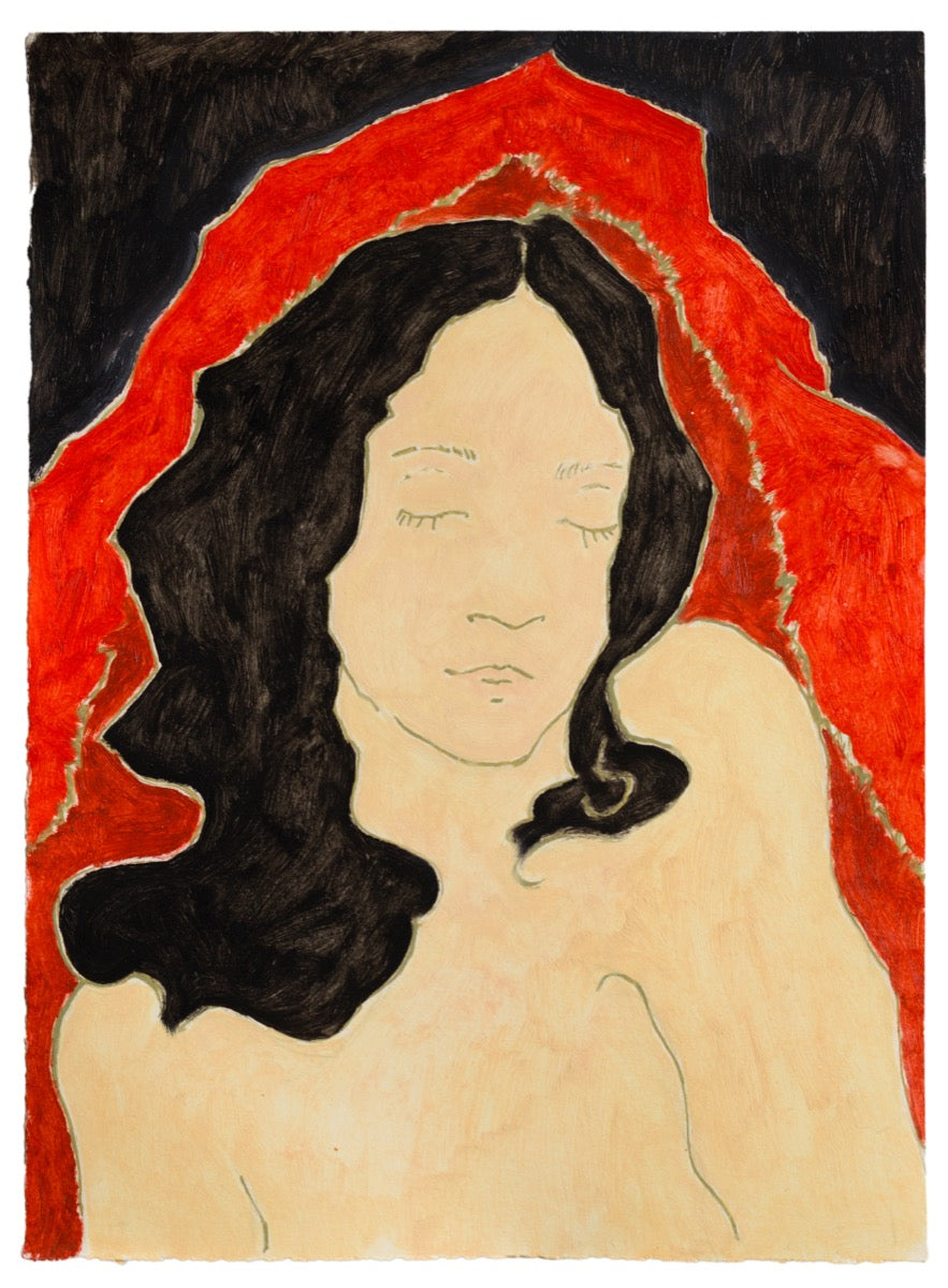 Helen with blanket