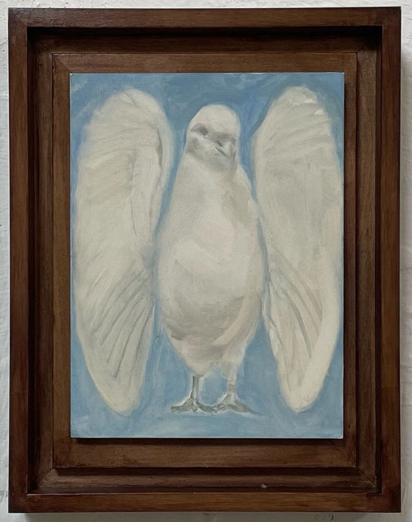 His Wings Were a Shell (Framed)