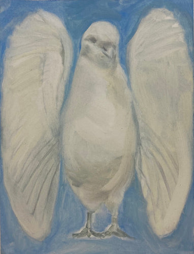 His Wings Were a Shell (Framed)