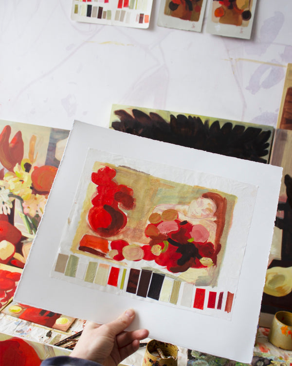 Holding it all, Colour Study