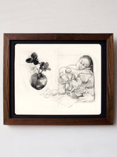 Load image into Gallery viewer, Holding it all, Sketchbook Study