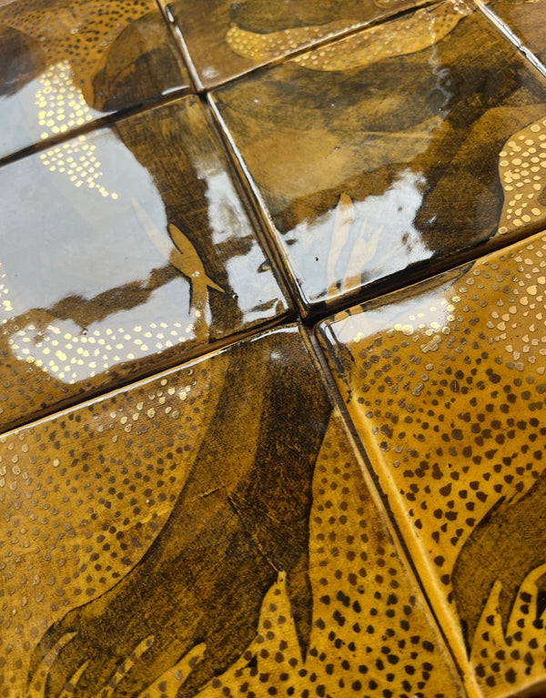 'Honey beast' small tile panel