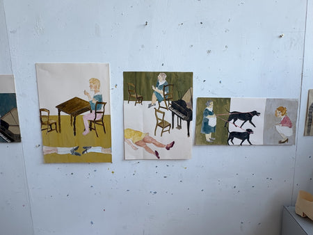 Piano Lessons I (Framed)