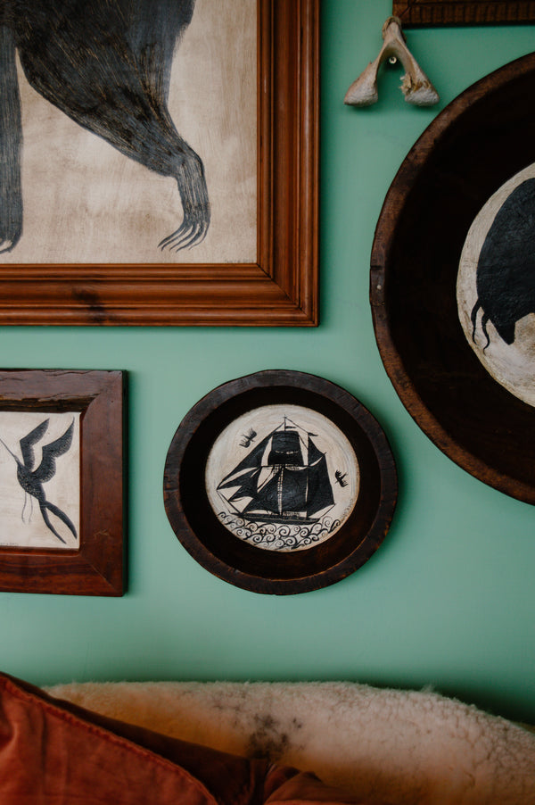 BIRD SHIP (Framed)