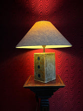 Load image into Gallery viewer, Green Stripe Lamp (Base)