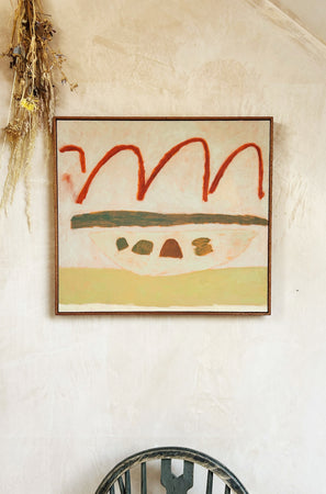 Burrows under Hills (Framed)