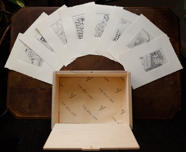 Instead I Pour the Milk: I–VIII Portfolio Box