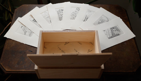 Instead I Pour the Milk: I–VIII Portfolio Box