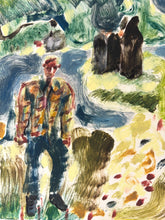 Load image into Gallery viewer, Island man (Framed)