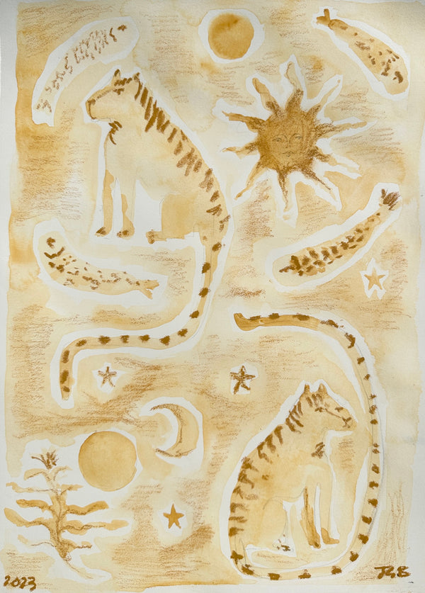 Golden Jungle Night