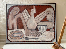 Load image into Gallery viewer, Big hand, Large bird (Framed)