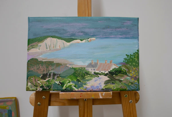 Dusk At Seven Sisters Coast