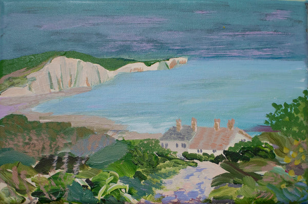 Dusk At Seven Sisters Coast