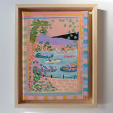 Load image into Gallery viewer, Summer Boats (Framed)