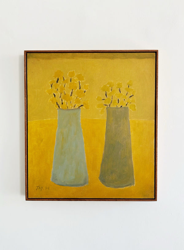 Lavender Cotton (Framed)