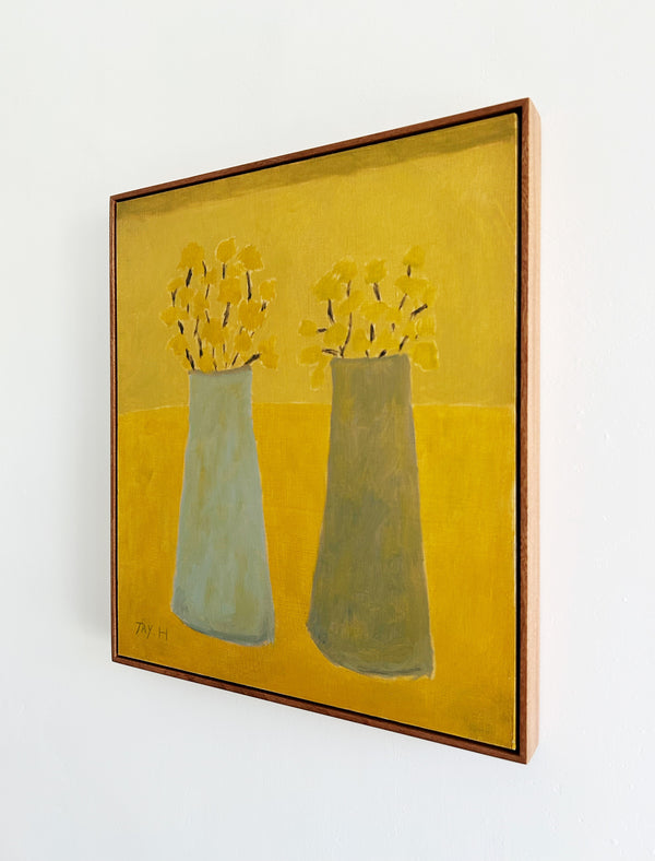 Lavender Cotton (Framed)