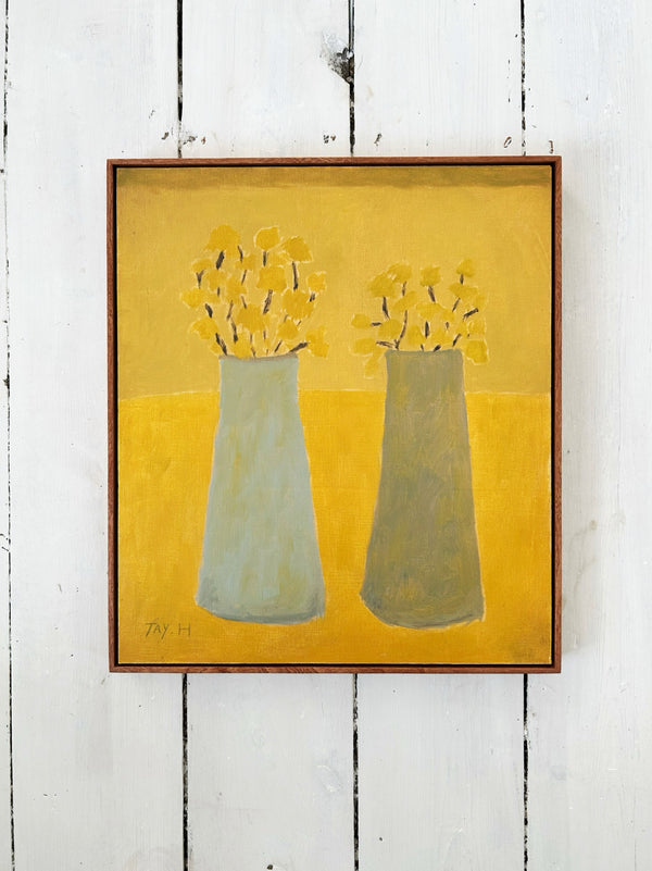 Lavender Cotton (Framed)