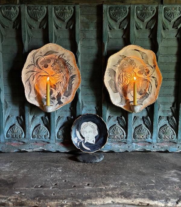 Lion sconce #2