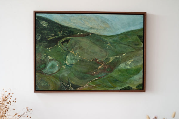 Lithic Meridian (Framed)