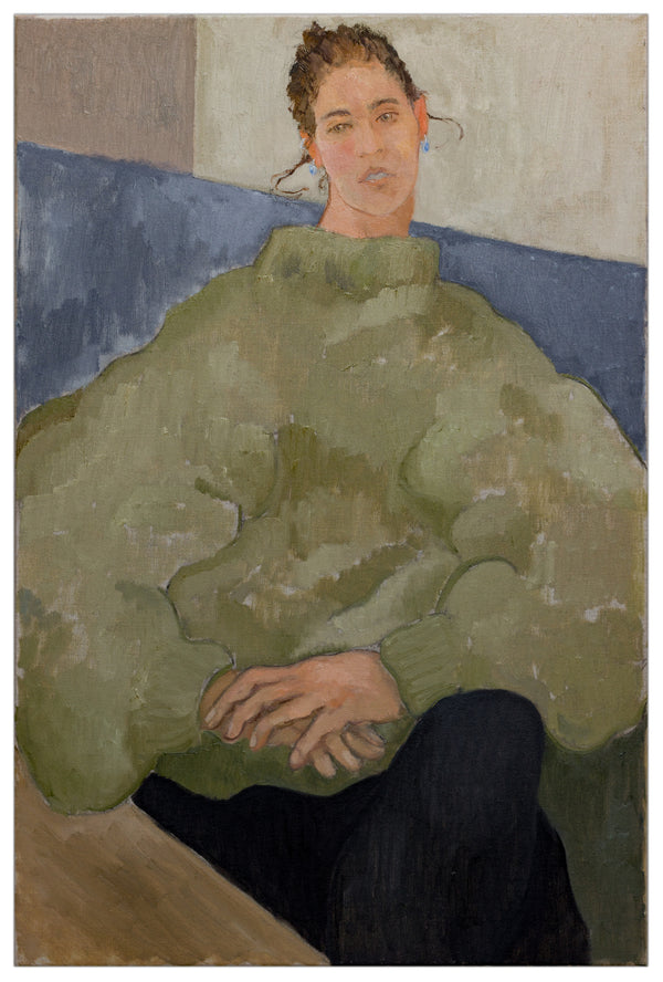 Liz in Green Jumper