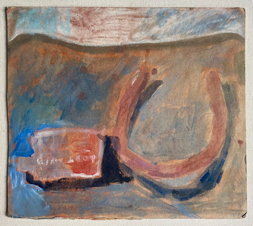 Lost Mary and Horseshoe on chair