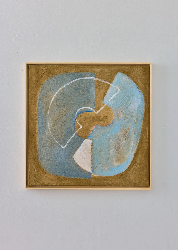 Fat and blue (Framed)