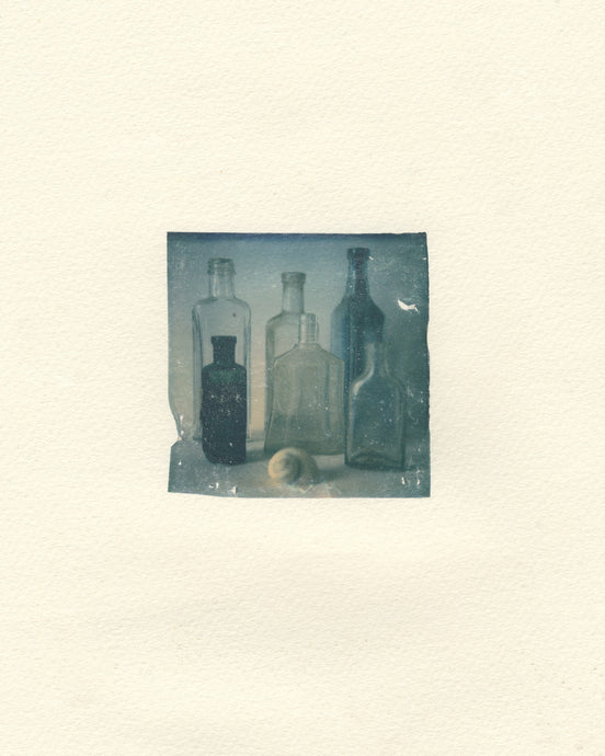 Medicine Bottles I (Framed)