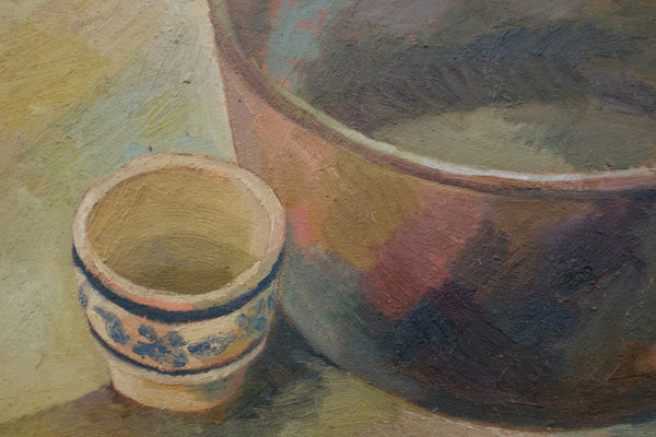 Metal Bucket Keeps a Small Cup Company