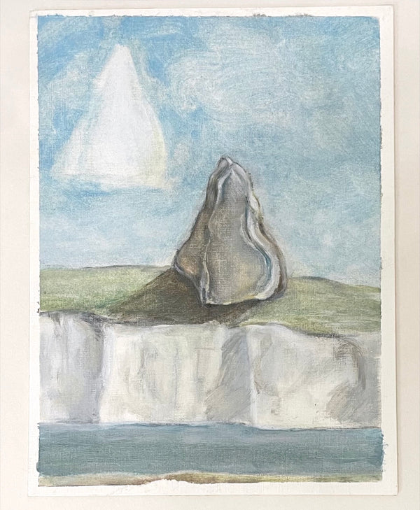 Milford Stone, Dreaming of Elsewhere (Framed)