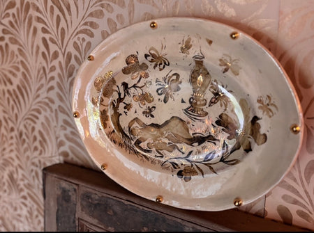 Milk and moths platter