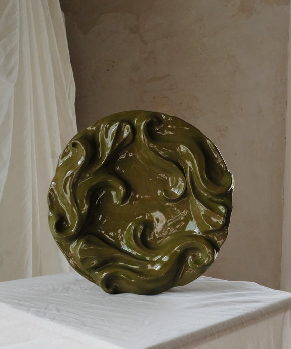 Relief Plate - Moss